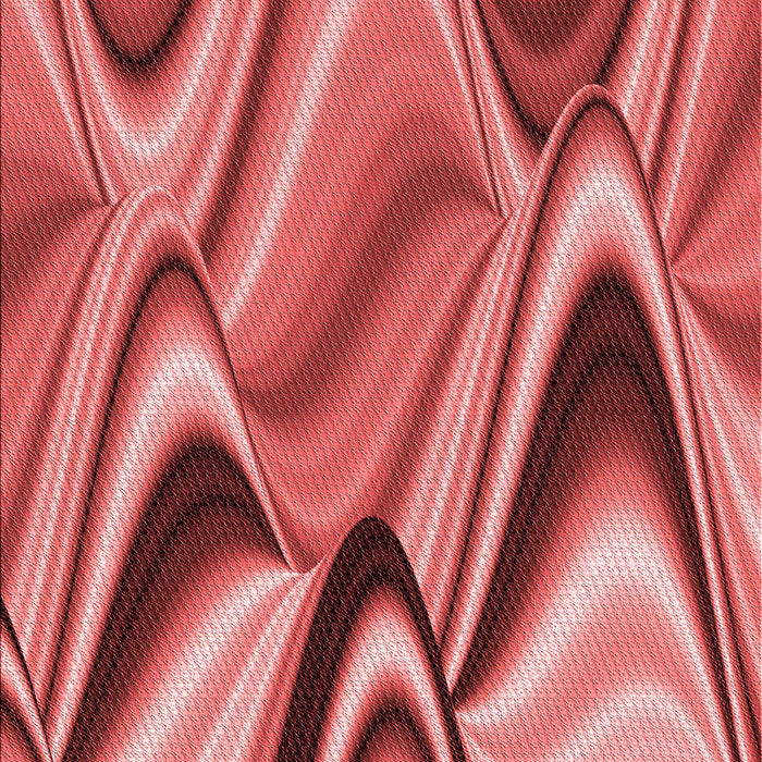 Patterned Red Rug, pat3927rd