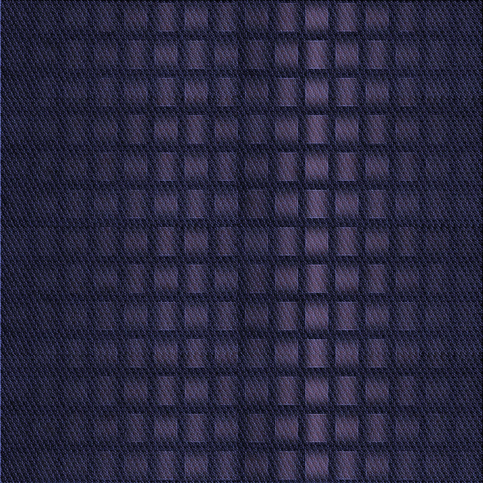 Round Patterned Midnight Gray Rug, pat3928blu