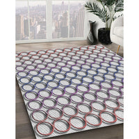 Patterned Gray Novelty Rug, pat392