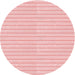 Square Patterned Pastel Red Pink Rug, pat393rd