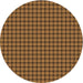 Square Patterned Red Brown Rug, pat3930brn