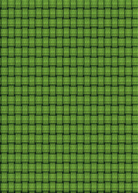Machine Washable Transitional Deep Emerald Green Rug, wshpat3930grn