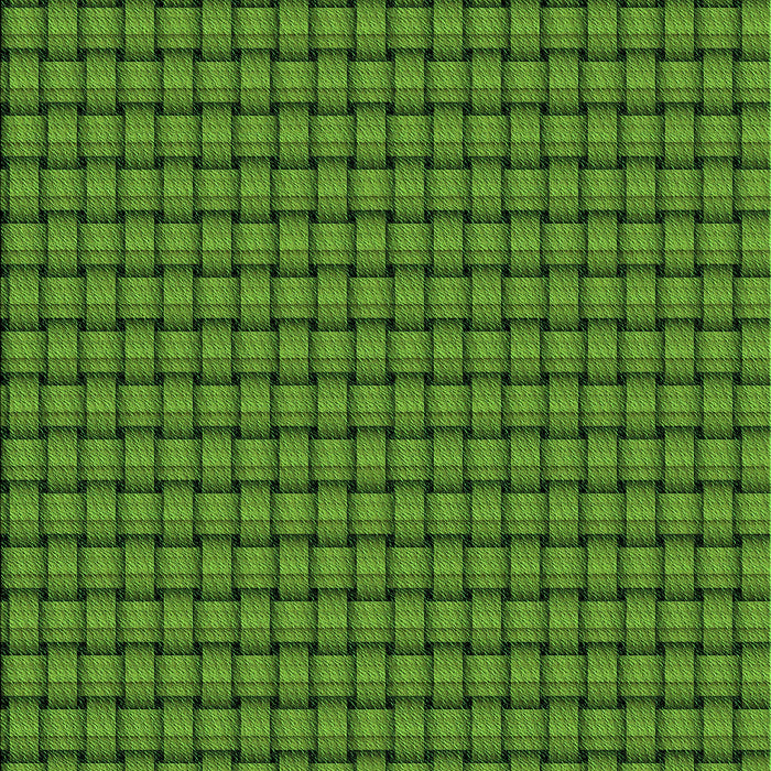 Patterned Deep Emerald Green Rug, pat3930grn