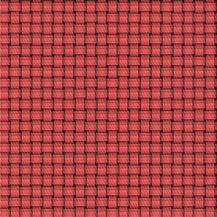 Round Patterned Red Rug, pat3930rd