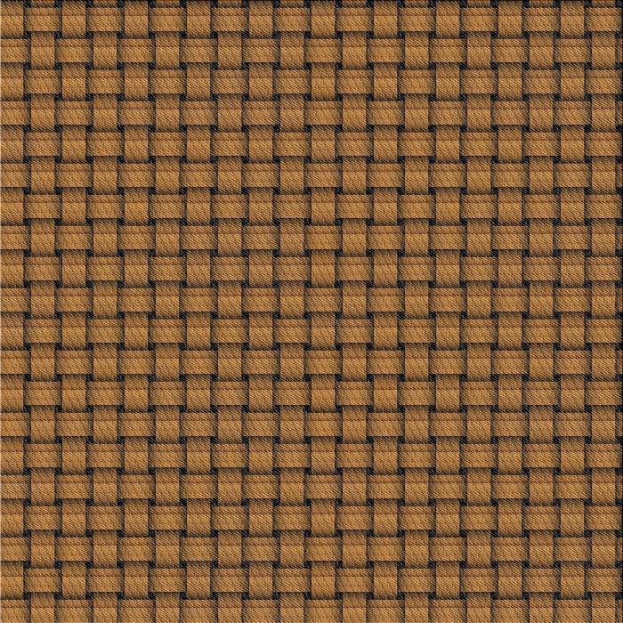 Square Patterned Orange Novelty Rug, pat3930