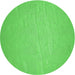 Square Patterned Neon Green Rug, pat3932grn