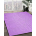 Machine Washable Transitional Violet Purple Rug in a Family Room, wshpat3932pur