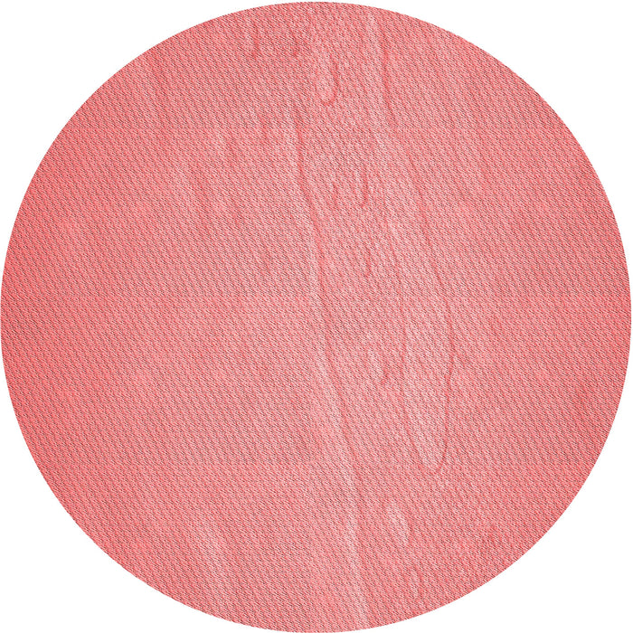 Square Patterned Light Coral Pink Rug, pat3932rd