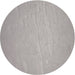 Sideview of Patterned Granite Gray Novelty Rug, pat3932