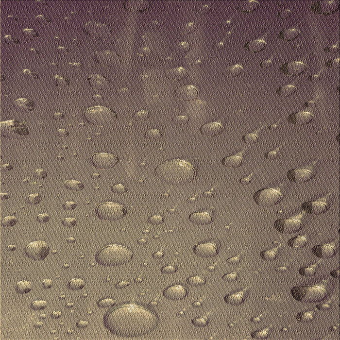 Round Patterned Coffee Brown Rug, pat3933brn