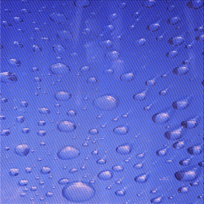 Round Patterned Light Slate Blue Rug, pat3933pur