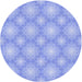 Square Patterned Sky Blue Rug, pat3935blu