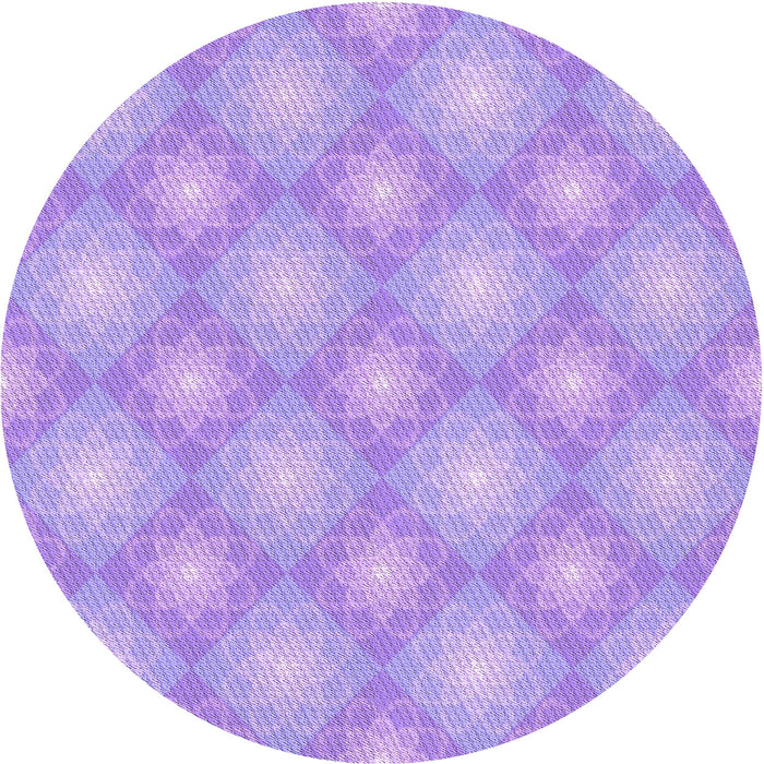 Square Machine Washable Transitional Purple Rug in a Living Room, wshpat3935pur