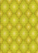 Machine Washable Transitional Yellow Rug, wshpat3935yw