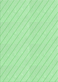 Machine Washable Transitional Light Green Rug, wshpat3936grn