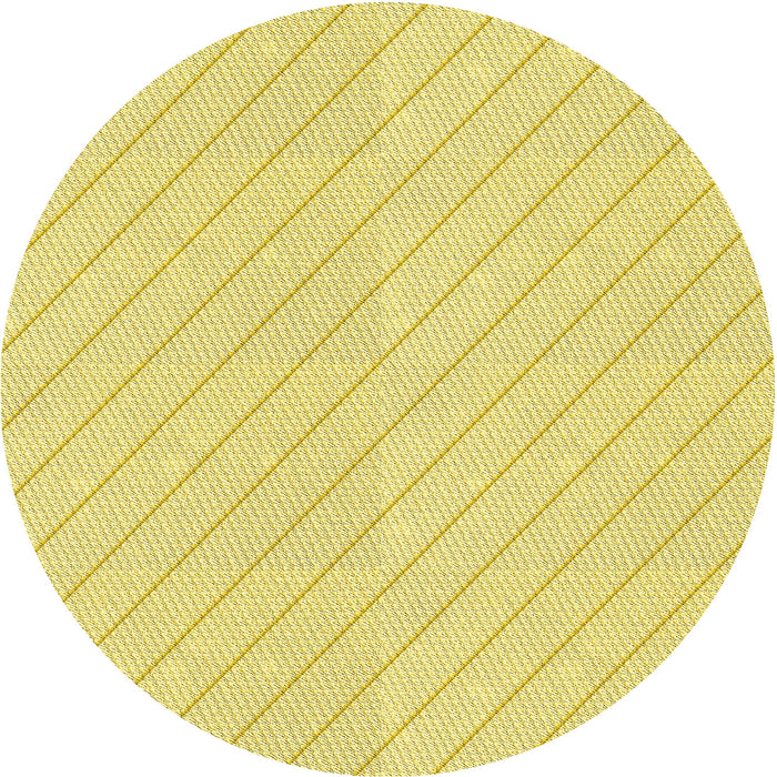 Square Machine Washable Transitional Golden Brown Yellow Rug in a Living Room, wshpat3936yw