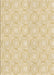 Patterned Khaki Gold Rug, pat3937brn