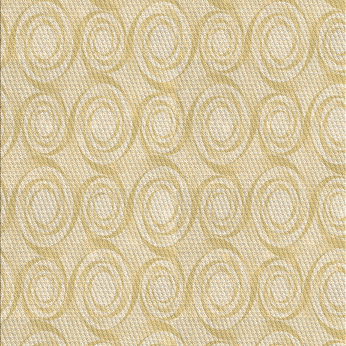Patterned Khaki Gold Rug, pat3937brn