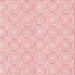 Round Patterned Pastel Red Pink Rug, pat3937rd