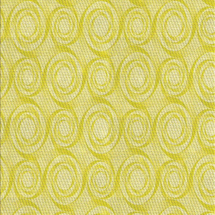 Patterned Golden Brown Yellow Rug, pat3937yw