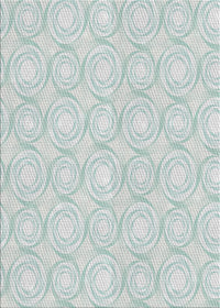 Machine Washable Transitional Water Blue Rug, wshpat3937