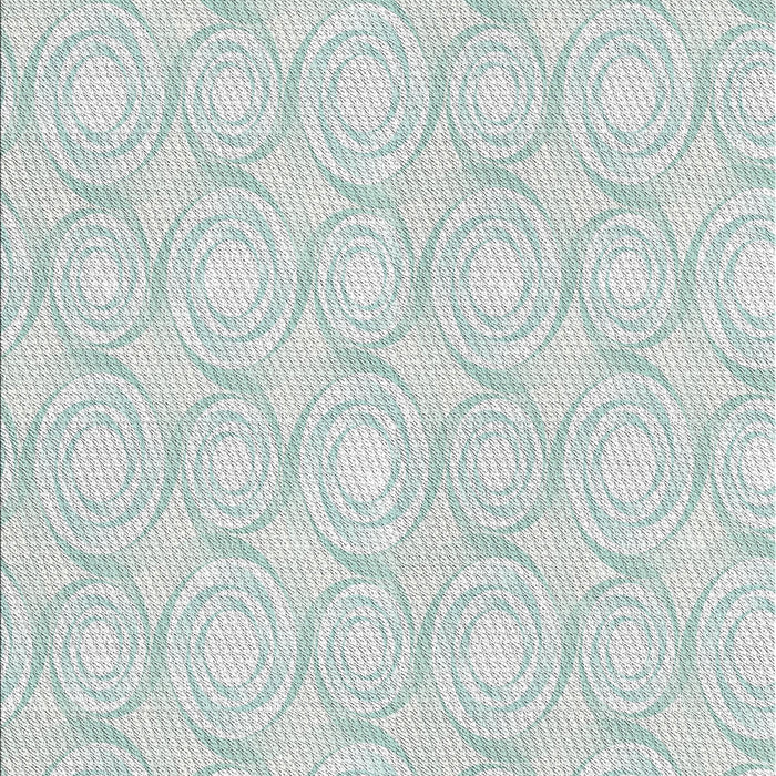 Machine Washable Transitional Water Blue Rug, wshpat3937