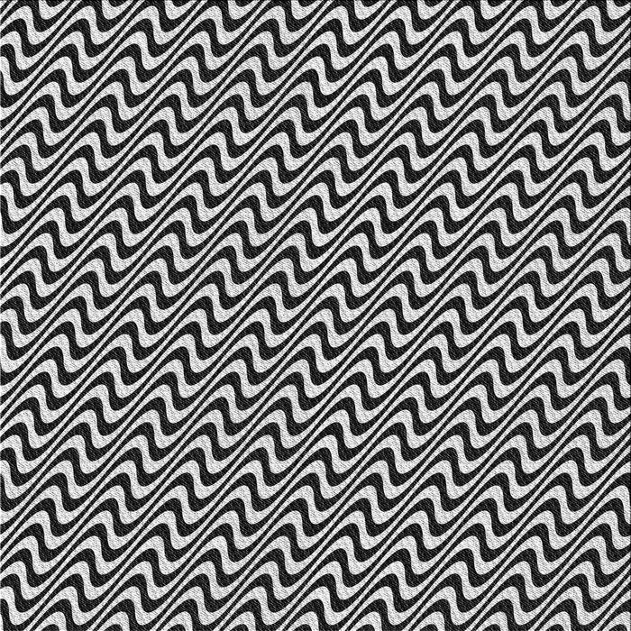 Round Patterned Midnight Gray Rug, pat3938gry