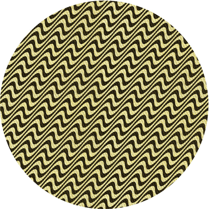 Square Patterned Midnight Gray Rug, pat3938yw