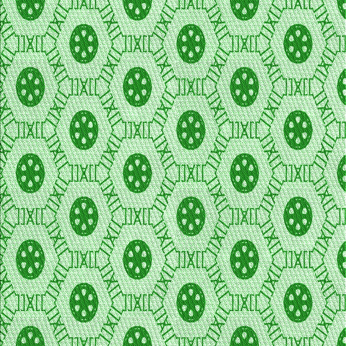 Patterned Mint Green Rug, pat3939grn