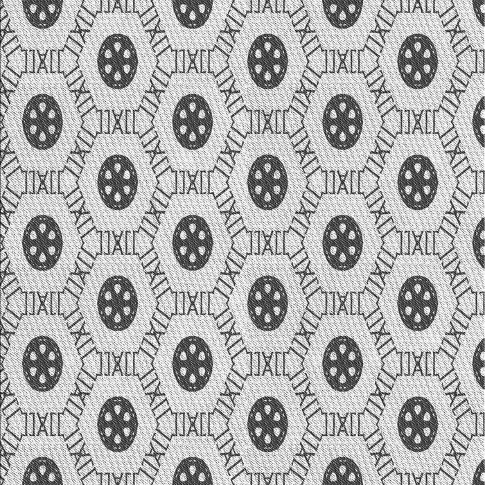 Machine Washable Transitional Platinum Gray Rug, wshpat3939gry