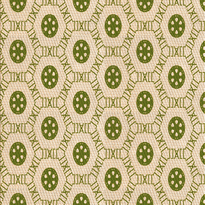 Patterned Golden Blonde Gold Rug, pat3939org