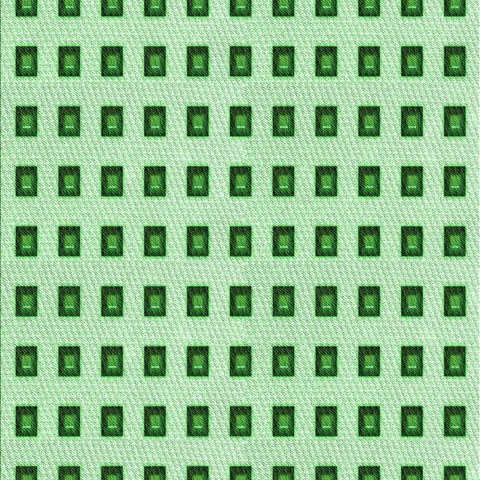 Patterned Green Rug, pat394grn