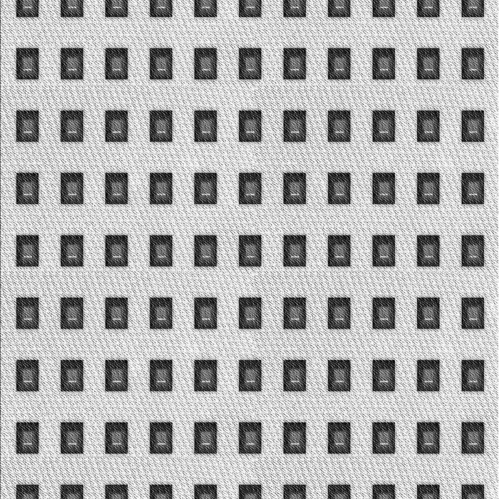 Patterned Platinum Gray Rug, pat394gry