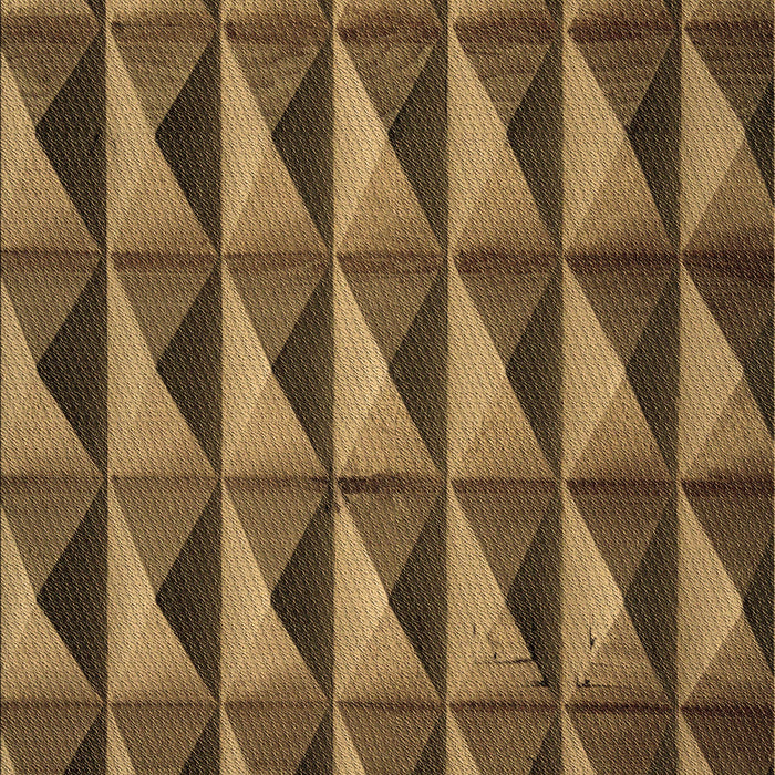 Patterned Cinnamon Brown Rug, pat3941brn