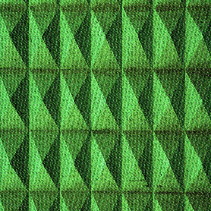 Machine Washable Transitional Deep Emerald Green Rug, wshpat3941grn