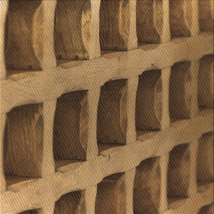 Round Patterned Red Brown Rug, pat3942brn