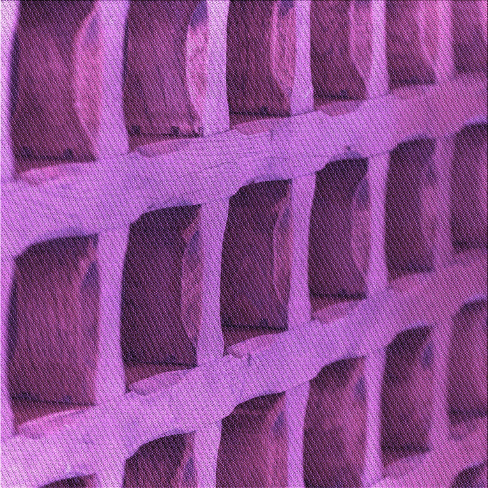 Round Patterned Dark Magenta Purple Rug, pat3942pur