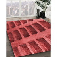 Patterned Orange Rug, pat3942rd