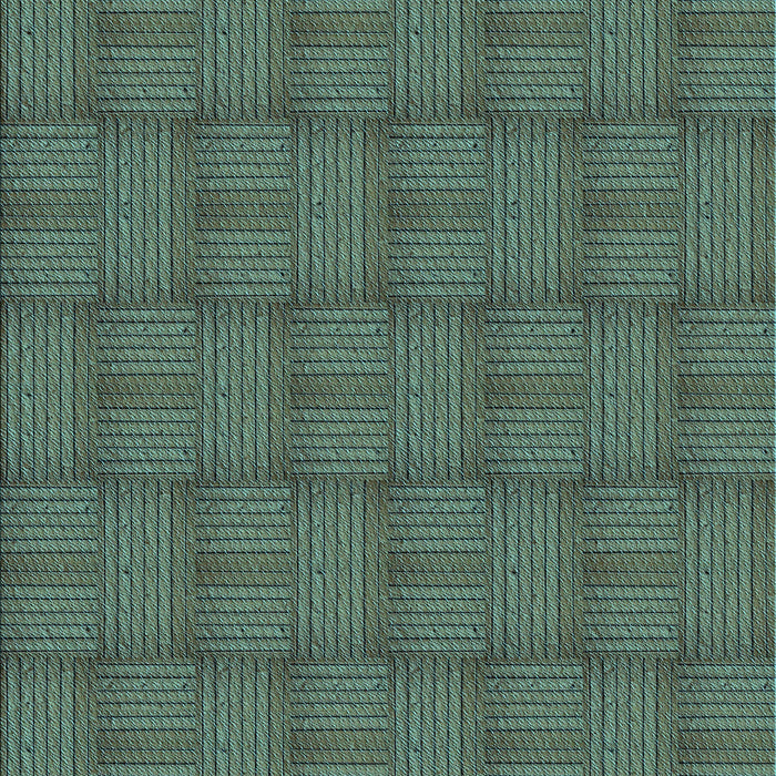Machine Washable Transitional Green Rug, wshpat3943lblu