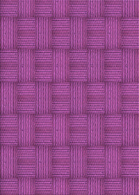 Machine Washable Transitional Medium Violet Red Pink Rug, wshpat3943pur