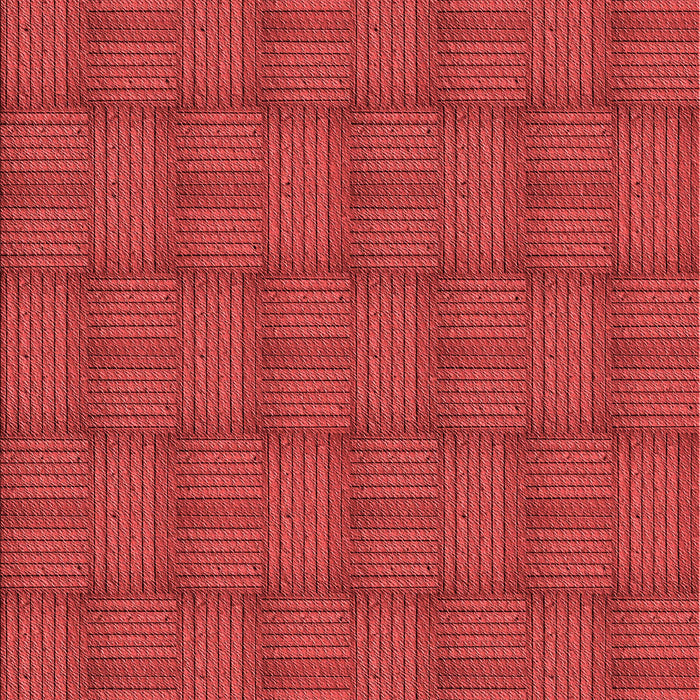 Patterned Red Rug, pat3943rd