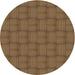 Square Machine Washable Transitional Bronze Brown Rug, wshpat3943