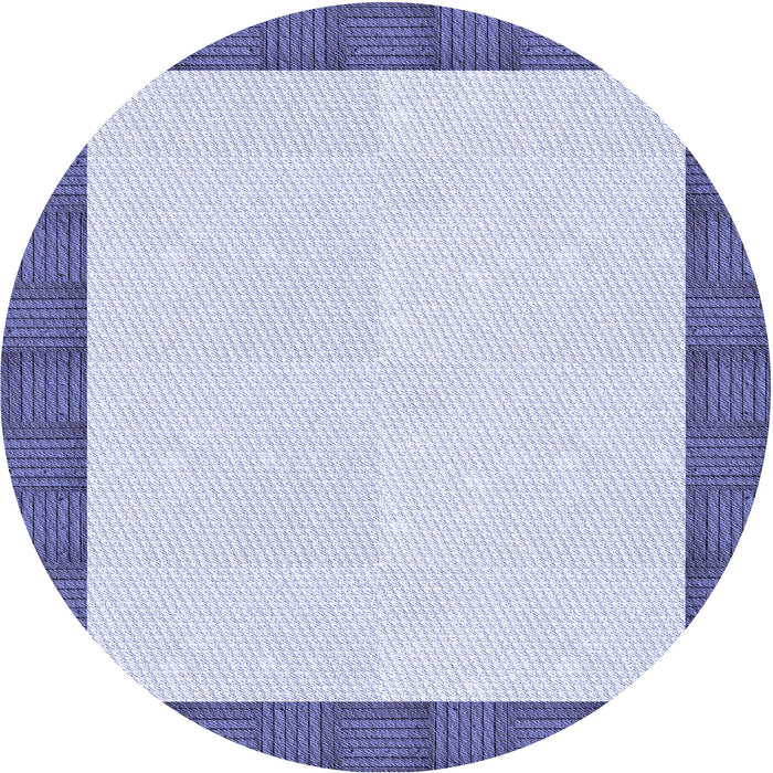 Square Patterned Blue Rug, pat3944blu