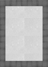 Machine Washable Transitional Silver Gray Rug, wshpat3944gry