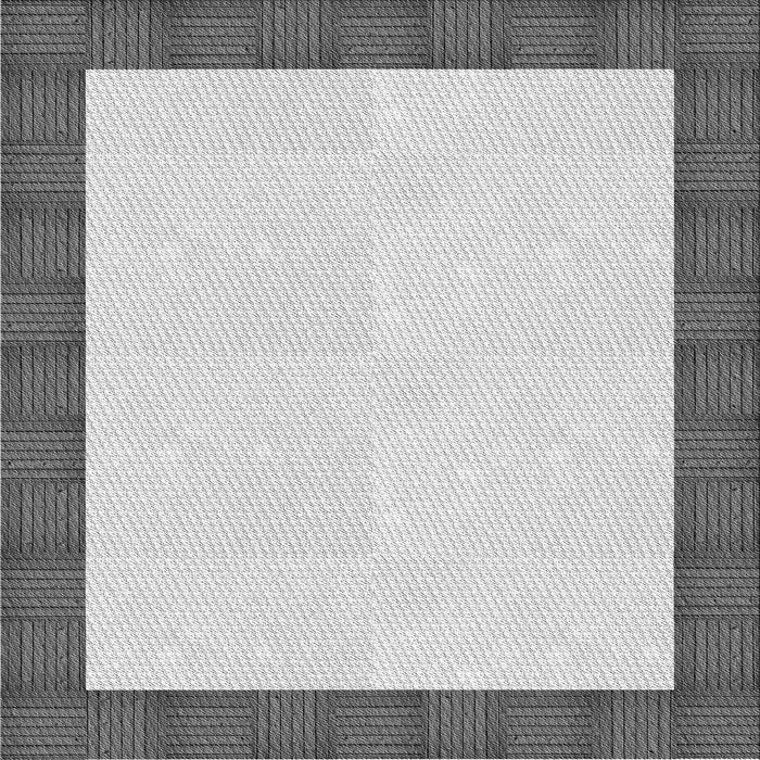 Round Machine Washable Transitional Silver Gray Rug, wshpat3944gry