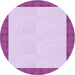 Square Patterned Blossom Pink Rug, pat3944pur