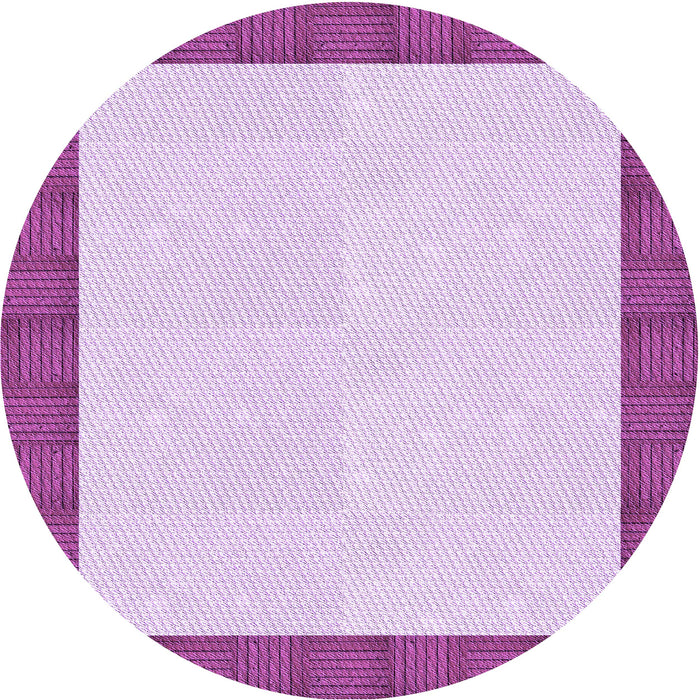 Square Machine Washable Transitional Blossom Pink Rug in a Living Room, wshpat3944pur