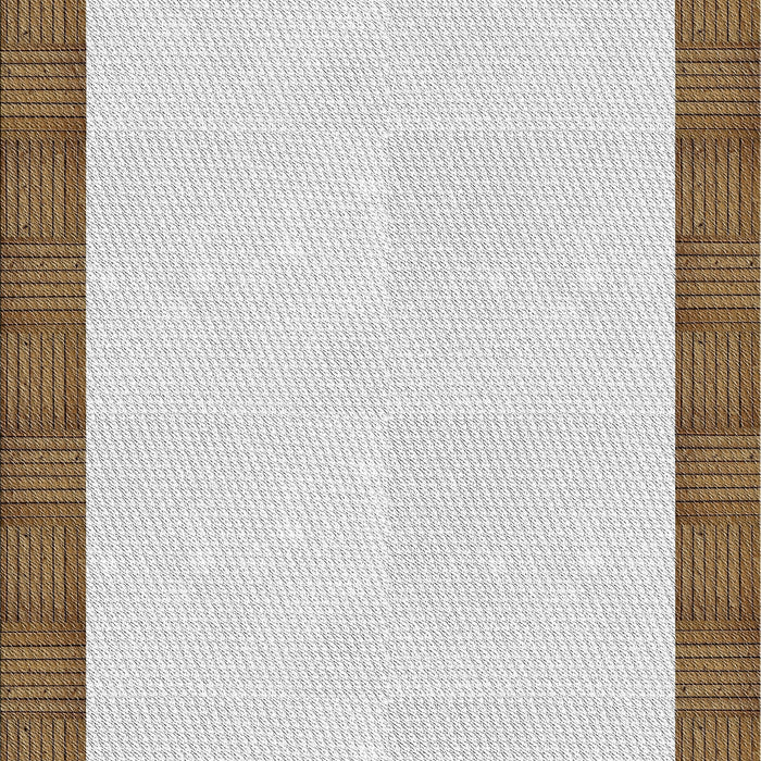 Machine Washable Transitional Brown Rug, wshpat3944