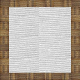 Sideview of Machine Washable Transitional Brown Rug, wshpat3944