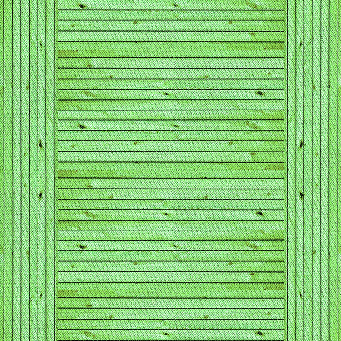 Machine Washable Transitional Emerald Green Rug, wshpat3945grn